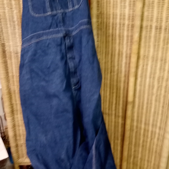 Liberty Blues Mens Overalls Denim Blue Size BIG 54/38 - Picture 3 of 5